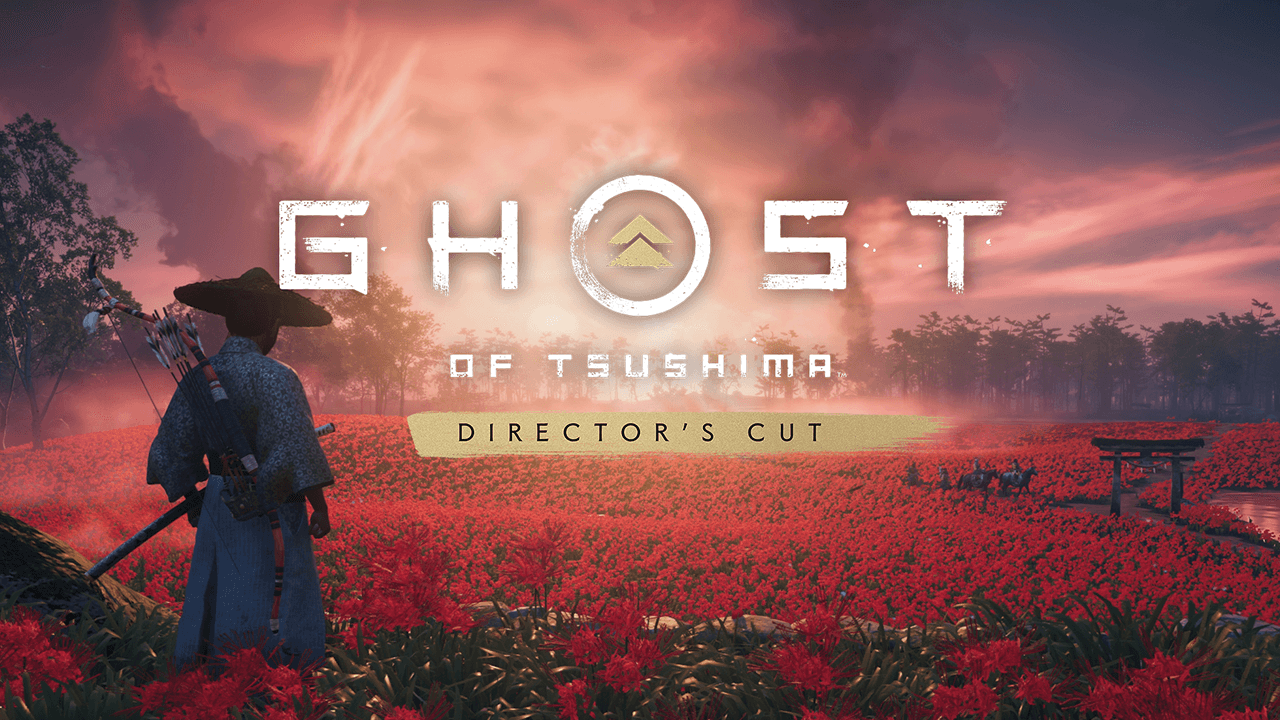 Ghost of Tsushima Director's Cut main menu screen